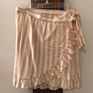 NWOT J.Crew Wrap Skirt